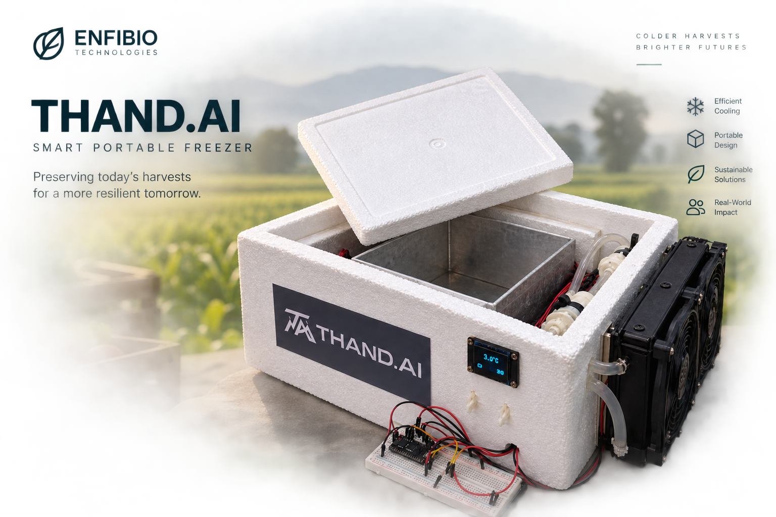 THAND.AI back technical view