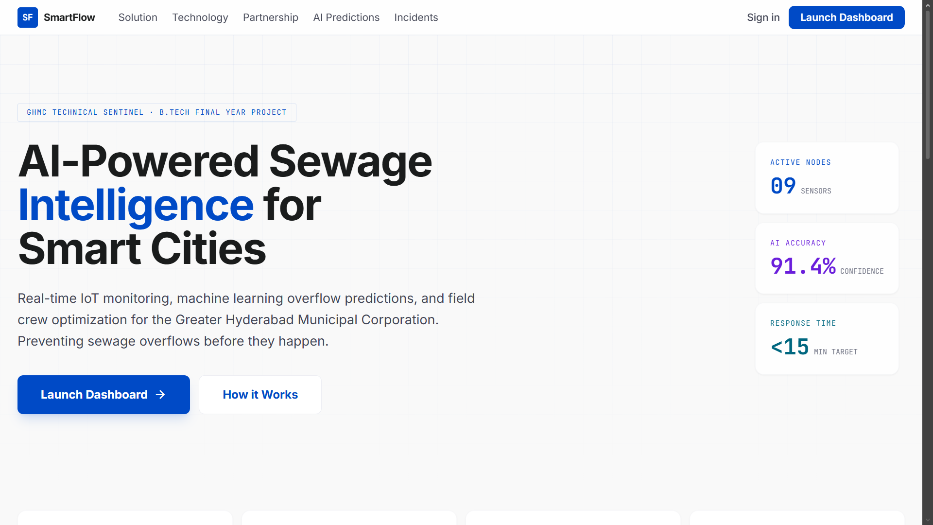 Smart Sewage System